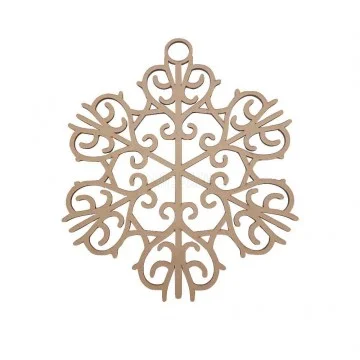 Aplique em MDF - Mandala...