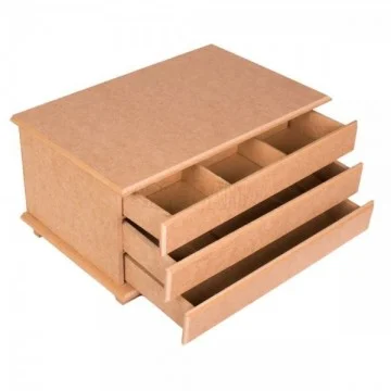 Comoda Para Biju 3 Gavetas...