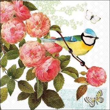 Guardanapo Pássaro no Galho...