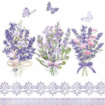 Guardanapo Lavandas em...