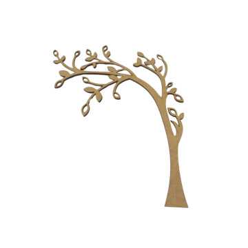 Aplique em MDF - Galho com...