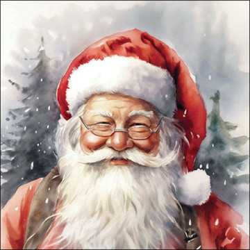 Guardanapo de Natal - Papai...