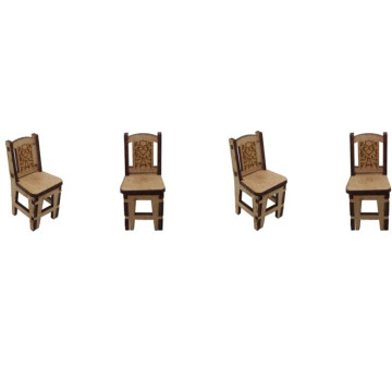 Miniatura em MDF - Kit com...
