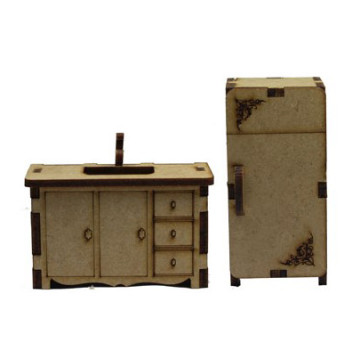 Miniatura em MDF -Kit...