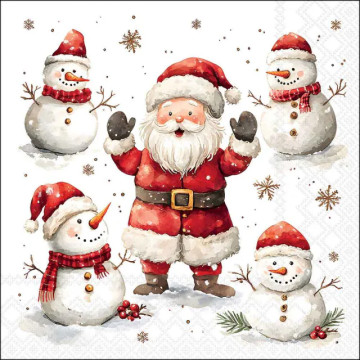 Guardanapo de Natal - Papai...