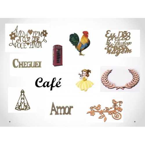 Apliques e Mandalas em MDF